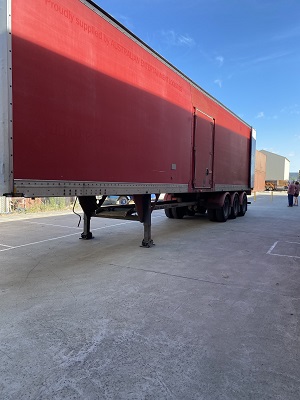 First semi trailer load returns to Q store from VicJam