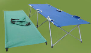 Camping gear stretchers for hire