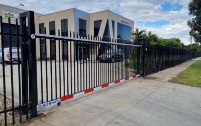 Q Store security fence upgrade