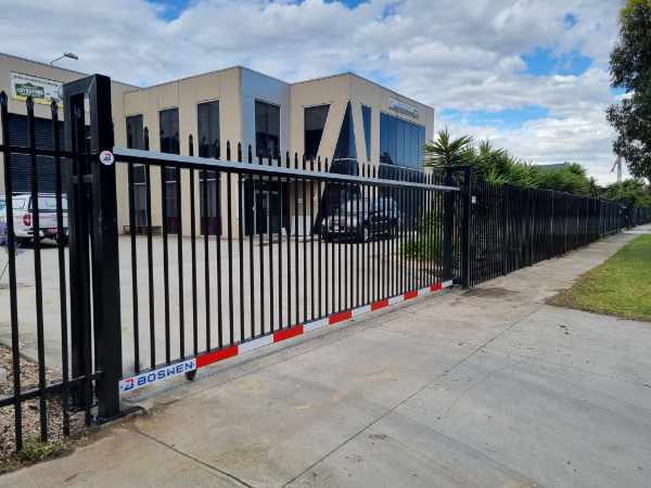 Q Store security fence upgrade