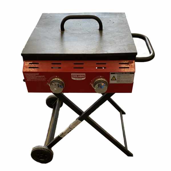 BBQ 2 burner with trolley stand