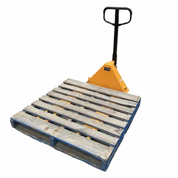 Pallet Jack with Pallet