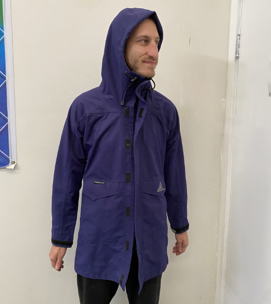 Zac modelling a Mont Rain Jacket
