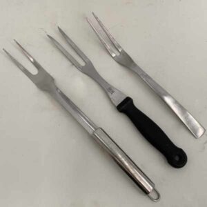 3 carving forks